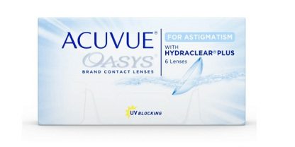 acuvue oasys hydraclear plus astigmatismo 6uds