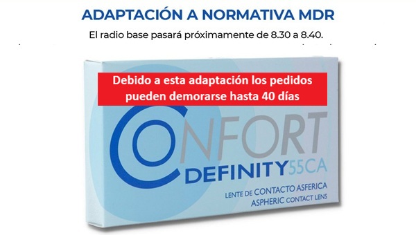 confort definity 55 ca 6 und