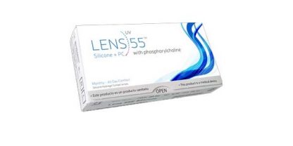 lens 55 silicone pc 3uds