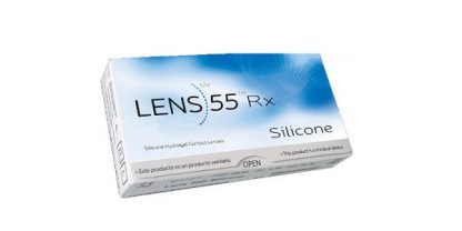 lens 55 silicone rx 3uds