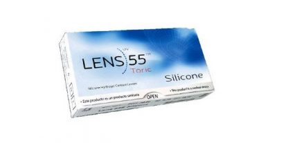 lens 55 toric silicone 3uds